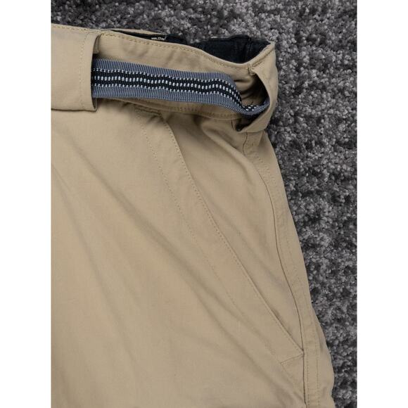 Duluth Trading Pants Mens 2XL x 30 Khaki Dry On The Fly Cargo Belted Outdoor - Picture 7 of 15